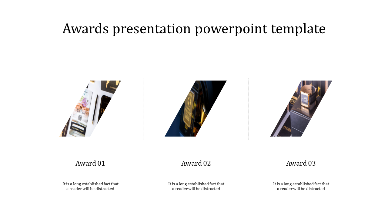 awards presentation powerpoint template